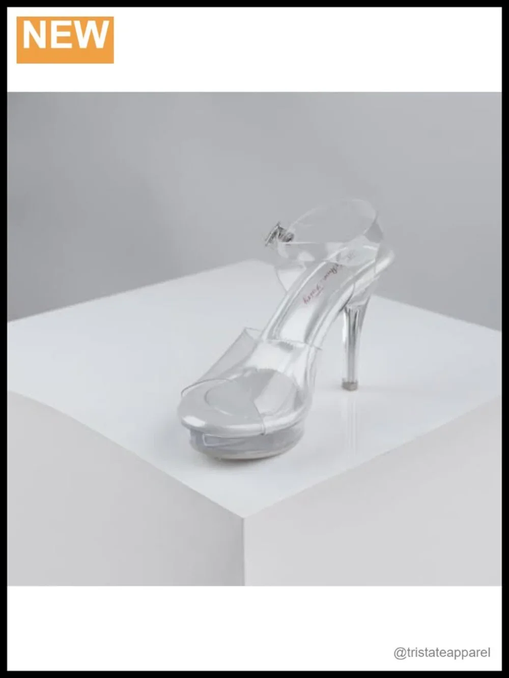 Competition Platform Sandals Wide Width E 1 Inch Height Stage Heels